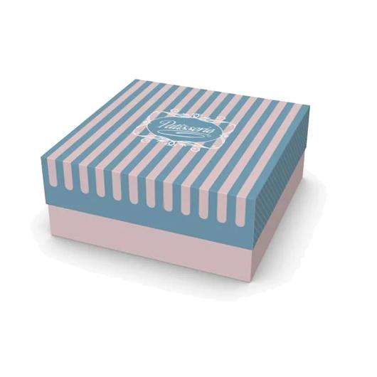 ΚΟΥΤΙ ΖΑΧΑΡΟΠΛΑΣΤΕΙΟΥ Κ15 ''PATISSERIE'' ΜΕ ΕΠΙΣΤΡΩΣΗ ΑΛΟΥΜΙΝΙΟΥ 25x25x10cm 10Kg (~70 τμχ)