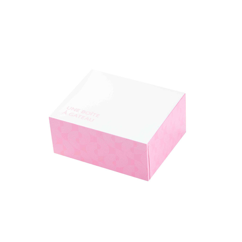 PASTRY BOX No4 "CAKE BOX" 16x14x8cm EASY OPEN 25pcs