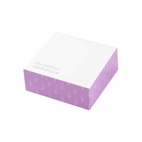PASTRY BOX No8 "CAKE BOX" 20x20x8cm (EASY OPEN) 25pcs