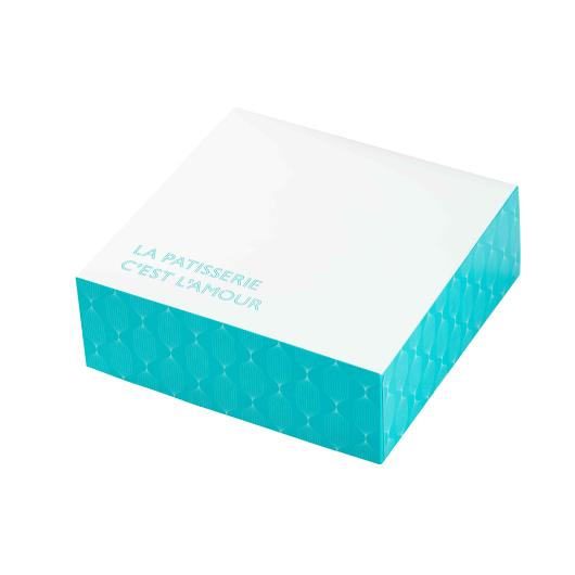 PASTRY BOX No10 "CAKE BOX" WITH EASY OPEN 22x22x8cm 25pcs