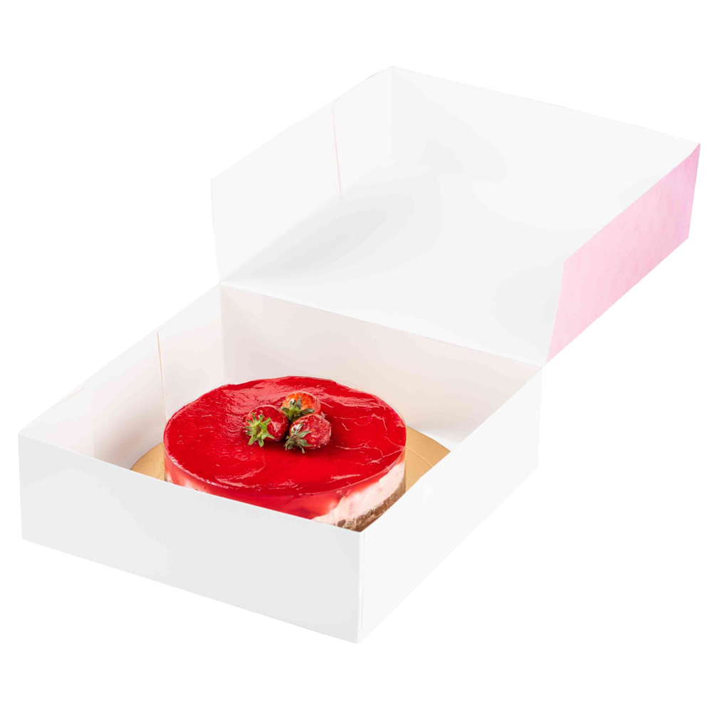 PASTRY BOX No15 "CAKE BOX" EASY OPEN 26x26x8cm 25pcs