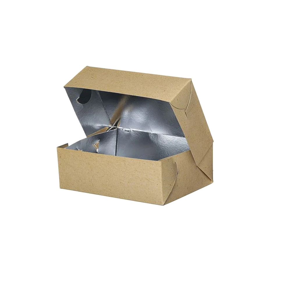 GRILL BOX Τ8 "KRAFT" DOUBLE PORTION OF POTATOES 16x13.5x6cm 10kg (~166pcs)