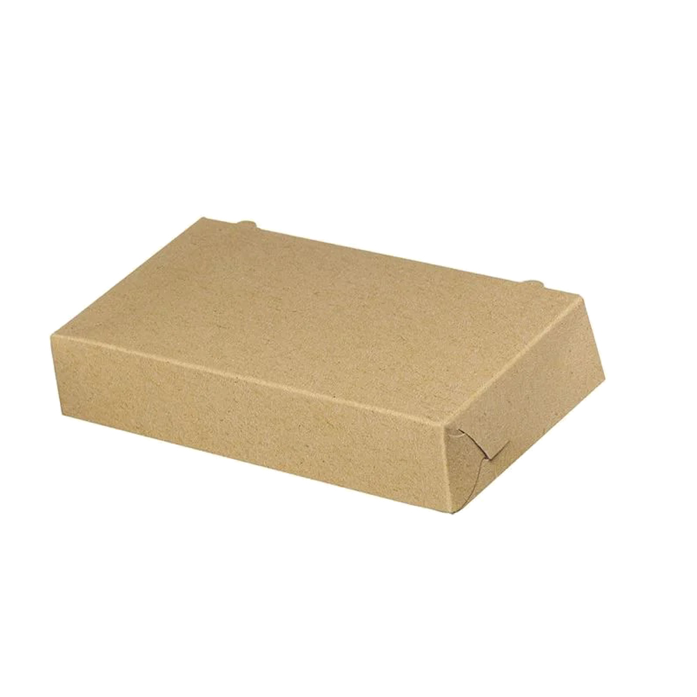 GRILL BOX HALF PORTION Τ22 "KRAFT" 23x12x4,5cm 10kg (~100pcs)