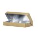 GRILL BOX HALF PORTION Τ22 "KRAFT" 23x12x4,5cm 10kg (~100pcs)-2