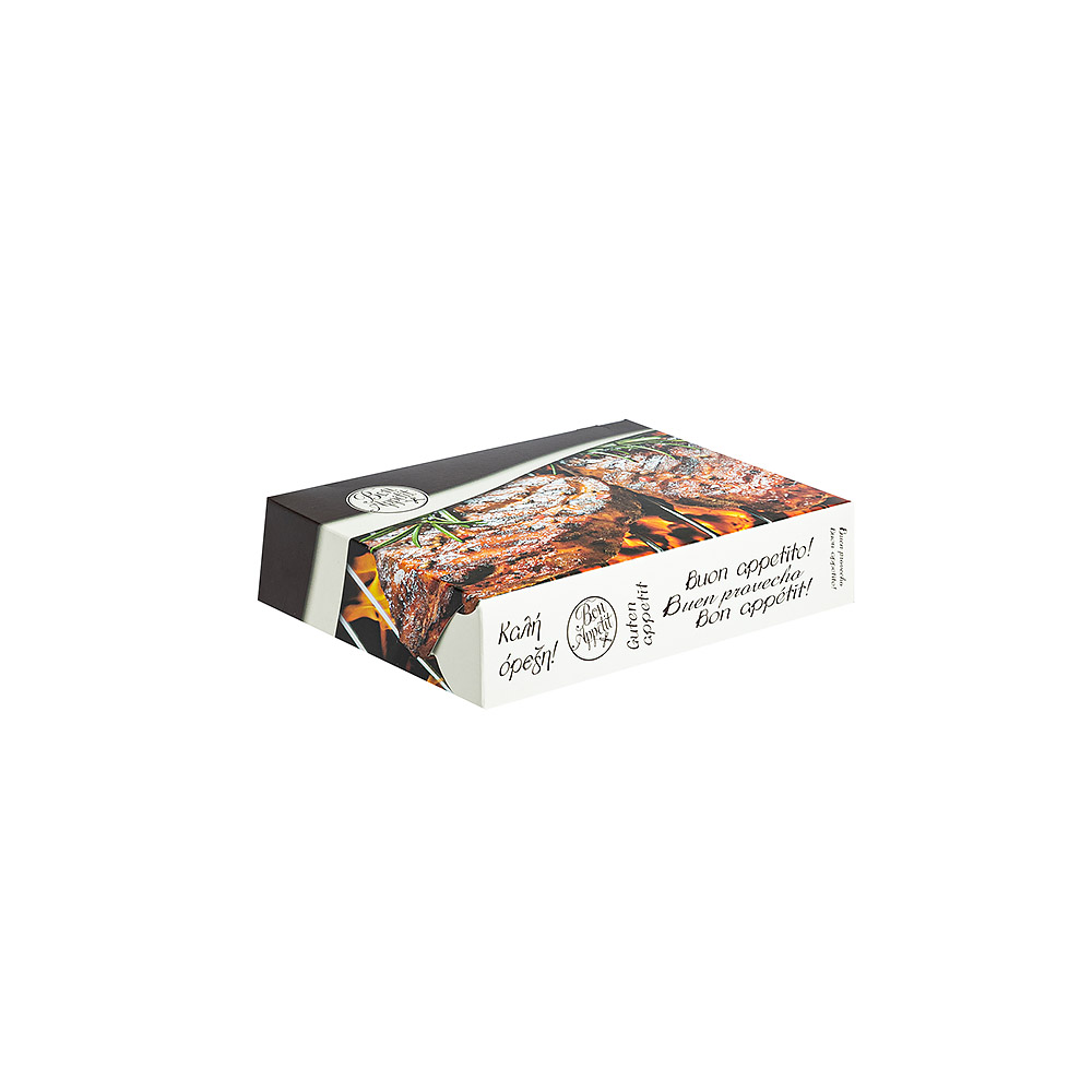 GRILL BOX T37 ''BON APPETIT'' SINGLE PORTION 22x16x5cm 10Kg (~143pcs)