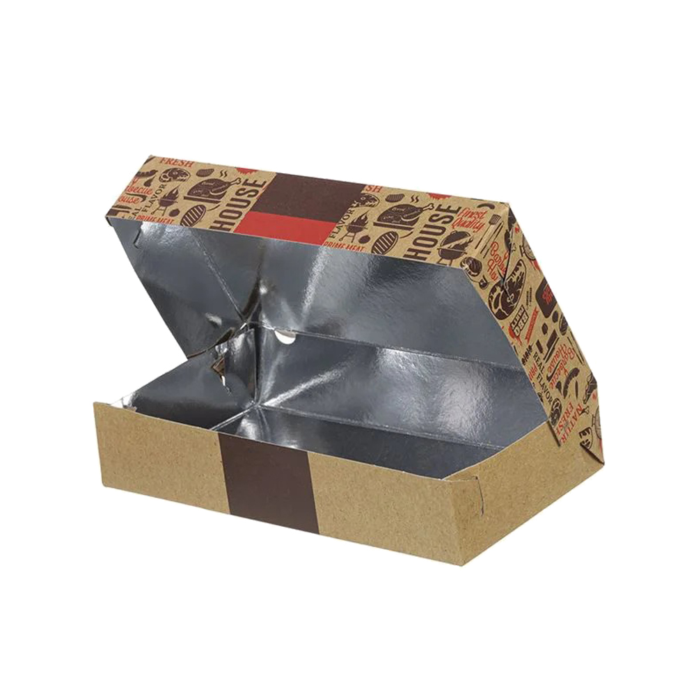 GRILL BOX HALF PORTION Τ22 "ENJOY" 23x12x4,5cm 10kg (~100pcs)