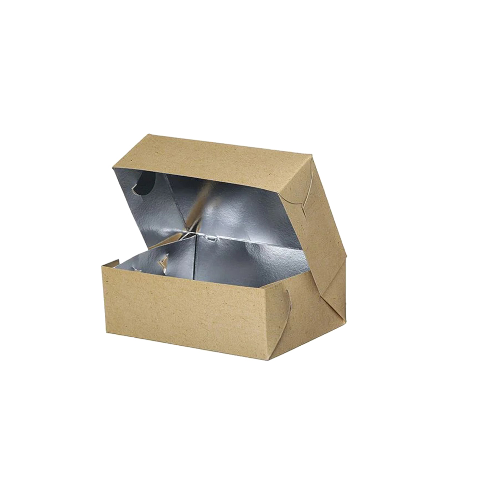 GRILL BOX Τ3 "KRAFT" SMALL CHICKEN 19x14.5x8cm 10kg (~128pcs)