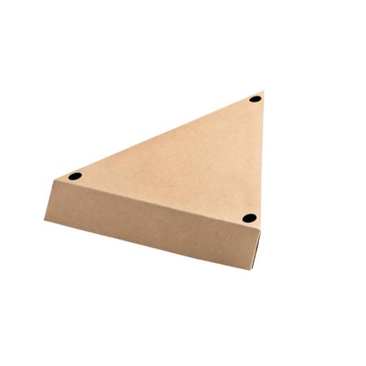 BOX FOR CREPES TRIANGULAR WITH EASY OPENING (EASY OPEN) 25x25x25x4cm 650pcs