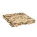 KRAFT PIZZA BOX "DOUGH" DESIGN  30x30cm 100pcs-1
