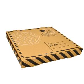 PIZZA BOX "LETTER" 40x40x4.2cm 100pcs