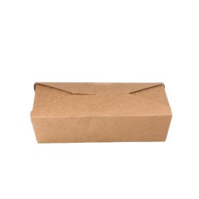 FOOD PACK PAPER DELI KRAFT DELIVERY BROWN (750ml) 15,1x12x4cm 50pcs