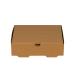SQUARE WAFFLE KRAFT FOOD BOX 20x20x5cm 100Ppcs-1
