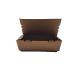 KRAFT PAPER FOOD BOX PARALLEL 900ml 50pcs-2