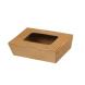 ΚΟΥΤΙ KRAFT ΦΑΓΗΤΟΥ ΜΕ PET ΦΙΛΜ ΠΑΡΑΘΥΡΟ 19,5x14x6,5cm (2100ml) 50ΤΕΜ-1