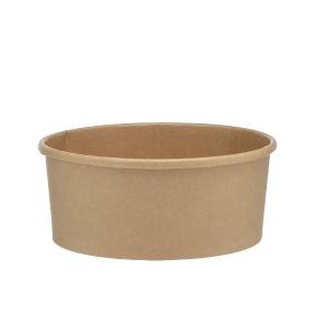 ΧΑΡΤΙΝΟ ΚΟΥΤΙ KRAFT ΣΑΛΑΤΑΣ ΣΤΡΟΓΓΥΛΟ 1100ml Φ15cm 50ΤΕΜ