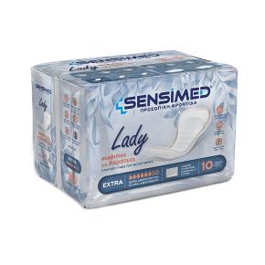 ΣΕΡΒΙΕΤΑ ΕΛΑΦΡΙΑΣ ΑΚΡΑΤΕΙΑΣ EXTRA SENSIMED LADY 10ΤΕΜ