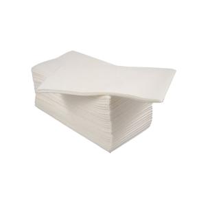 LUXURY NAPKINS 40Χ40 FOLD 1/8 AIRLAID WHITE COLOR 50pcs
