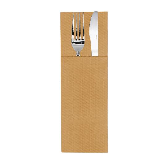 NAPKIN ENVELOPE ECO-GREEN 40cm POINT TO POINT CLOSED SLIM 90pcs