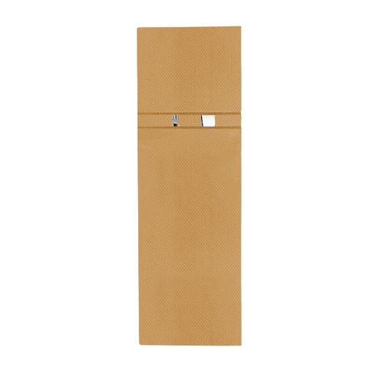 NAPKIN ENVELOPE ECO-GREEN 40cm POINT TO POINT CLOSED SLIM 90pcs