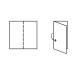ΧΑΡΤΟΠΕΤΣΕΤΑ ECO-GREEN 40cm BOOK FOLD POINT TO POINT 75ΤΕΜ-2