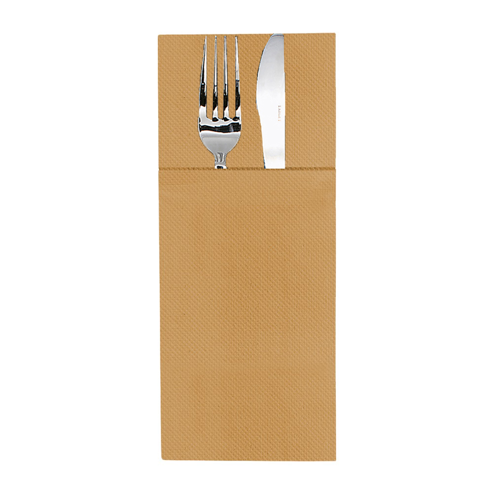 NAPKIN ENVELOPE ECO-GREEN 40cm POINT TO POINT CLOSED 75pcs
