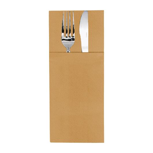 NAPKIN ENVELOPE ECO-GREEN 40cm POINT TO POINT CLOSED 75pcs