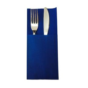 NAPKIN ENVELOPE 40cm LUXURY 2-PLY BLUE 100pcs FINEZZA