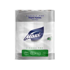 ΧΑΡΤΙ ΥΓΕΙΑΣ ΡΟΛΟ 2ΦΥΛΛΩΝ 125gr 40ΤΕΜ ΛΕΙΟ PRO CLASSIC MAXI