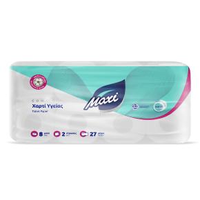 ΧΑΡΤΙ ΥΓΕΙΑΣ 2ΦΥΛΛΩΝ ΡΟΛΟ 100gr COMFORT SOFT PLUS 8ΤΕΜ MAXI