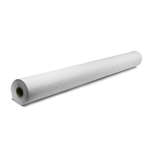 LUXURY TABLECLOTH (LAMINATED) DISPOSABLE ROLL WHITE 1.20x25m