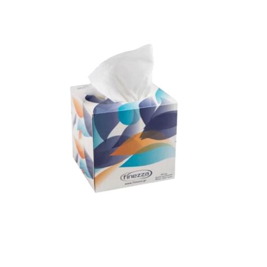 CAR TISSUES 2F WHITE CUBE 80pcs FINEZZA