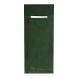 PAPER CUTLERY ENVELOPE GREEN WITH LUXURY PAPER NAPKIN 520pcs-1