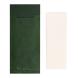 PAPER CUTLERY ENVELOPE GREEN WITH LUXURY PAPER NAPKIN 520pcs-2