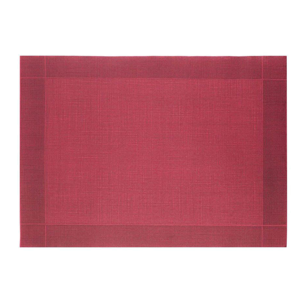 PLACEMATS AIRLAID FINEZZA 30x40 BURGUNDY WITH BLACK LINES 400pcs