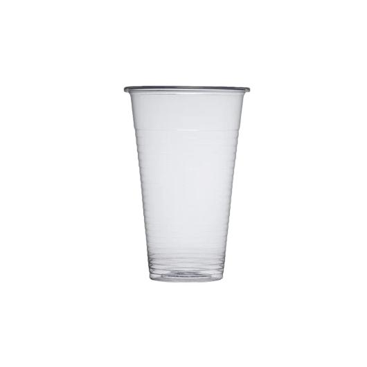 PLASTIC TRANSPARENT CUP 250ml 50pcs