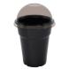 PLASTIC BLACK CUP 350ml 50pcs THRACE PLASTICS-2