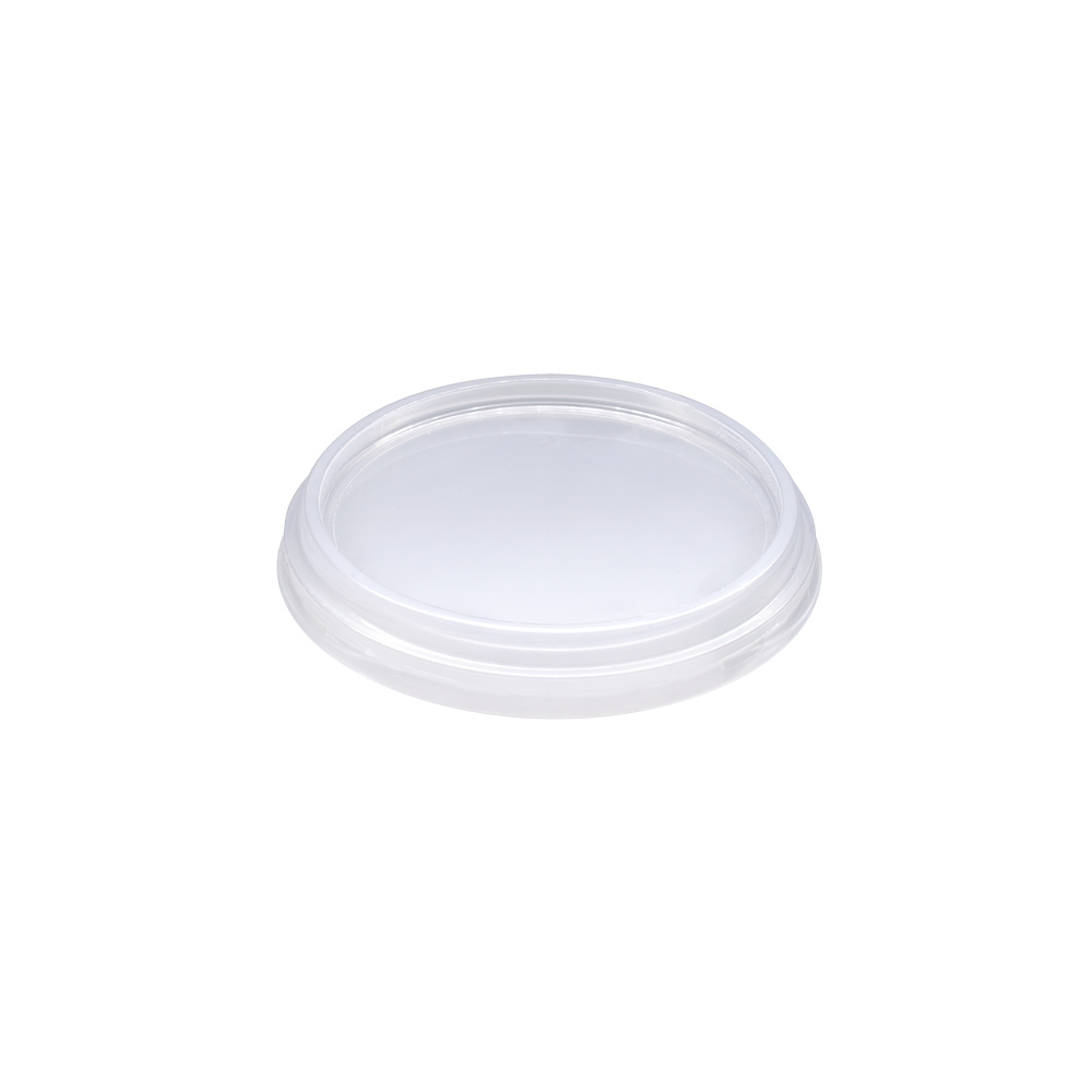 PLASTIC TRANSPARENT LID ART128.1 SUITABLE FOR TRANSPARENT CONTAINER 435 & 500ml 616pcs THRACE PLASTICS