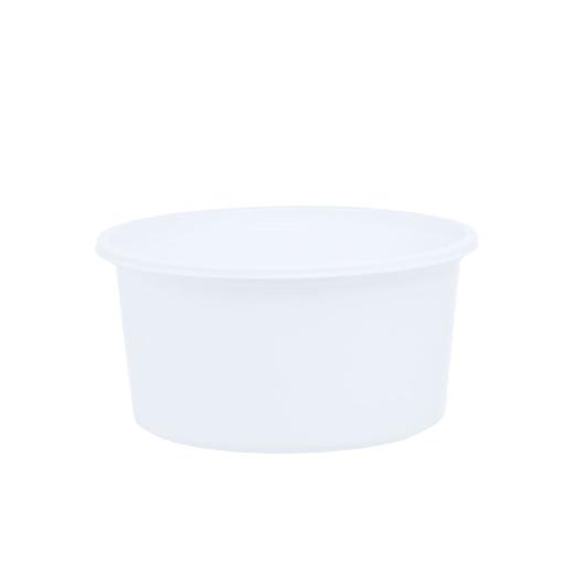 FOOD UTENSIL PLASTIC WHITE (640ml) 50pcs