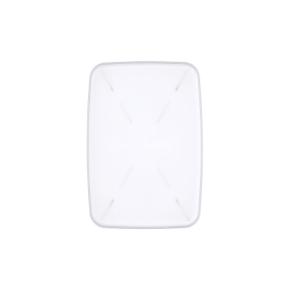 PLASTIC RECTANGULAR LID FOR FOOD UTENSIL 600ml WHITE 135x95mm 1260pcs THRACE PLASTICS