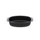 PP MICROWAVE CONTAINER OVAL BLACK 22x12x7.5cm (950ml) 50pcs-2