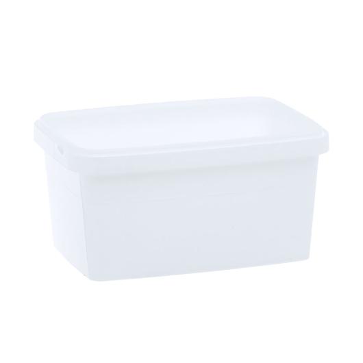 ΠΛΑΣΤΙΚΟ ΔΟΧΕΙΟ ΤΡΟΦΙΜΩΝ ΠΑΡΑΛ/ΜΟ ΛΕΥΚΟ (600ml) 460ΤΕΜ ΠΛΑΣΤΙΚΑ ΘΡΑΚΗΣ