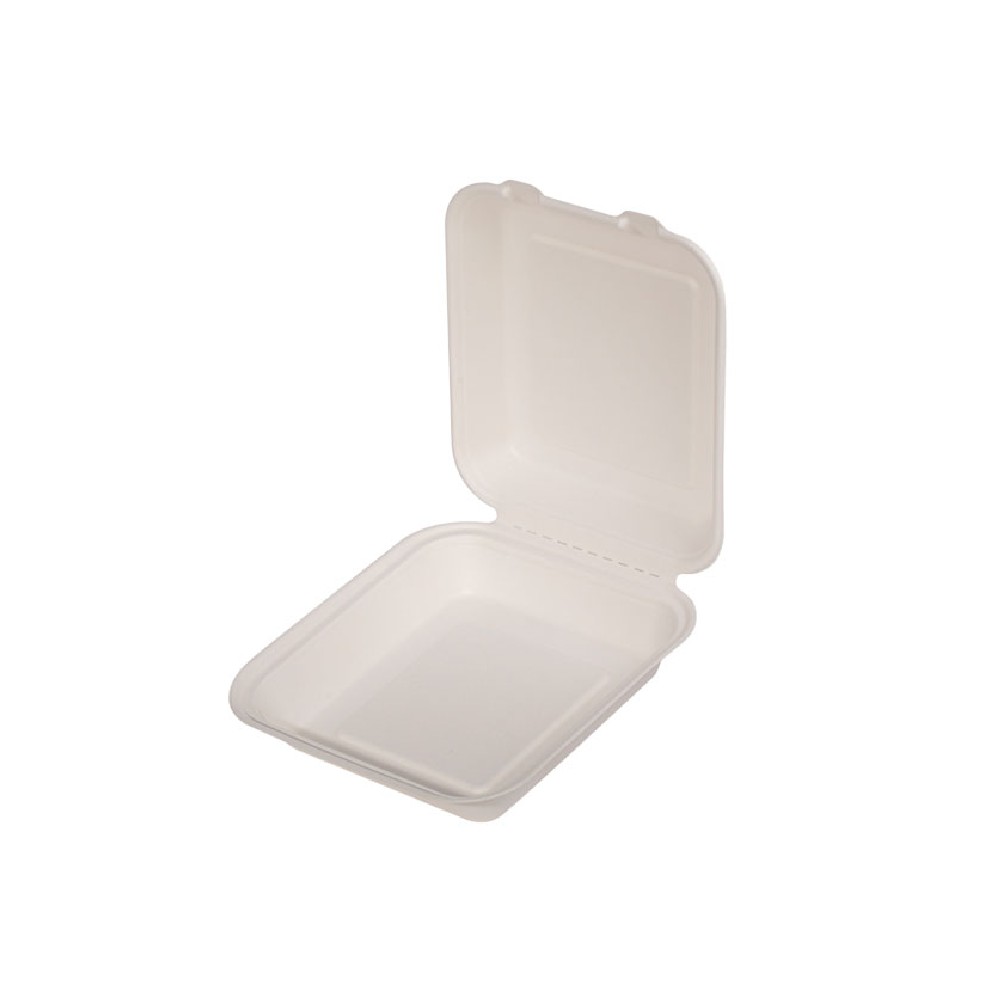 UTENSIL FROM SUGARCANE RECTANGULAR 1-PLACE 23x20cm 100pcs