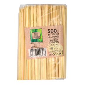 ΚΑΛΑΜΑΚΙ BAMBOO ΓΙΑ ΣΟΥΒΛΑΚΙ 24x4mm 500ΤΕΜ