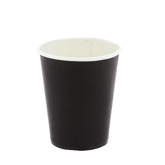 ΠΟΤΗΡΙ ΧΑΡΤΙΝΟ 8oz ΜΑΥΡΟ 50ΤΕΜ MONOTOIXO