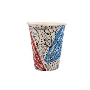 ΠΟΤΗΡΙ ΧΑΡΤΙΝΟ 14oz (SW) ''TUCAN'' ME ΕΠΙΣΤΡΩΣΗ PE 50ΤΕΜ