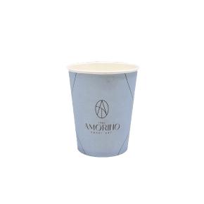 ΠΟΤΗΡΙ ΧΑΡΤΙΝΟ 8oz(SW)  ''AMORINO'' ΜΕ ΕΠΙΣΤΡΩΣΗ PE 50ΤΕΜ