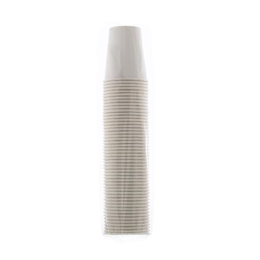 PAPER CUP 8oz WHITE COLOR 50pcs SINGLE WALL