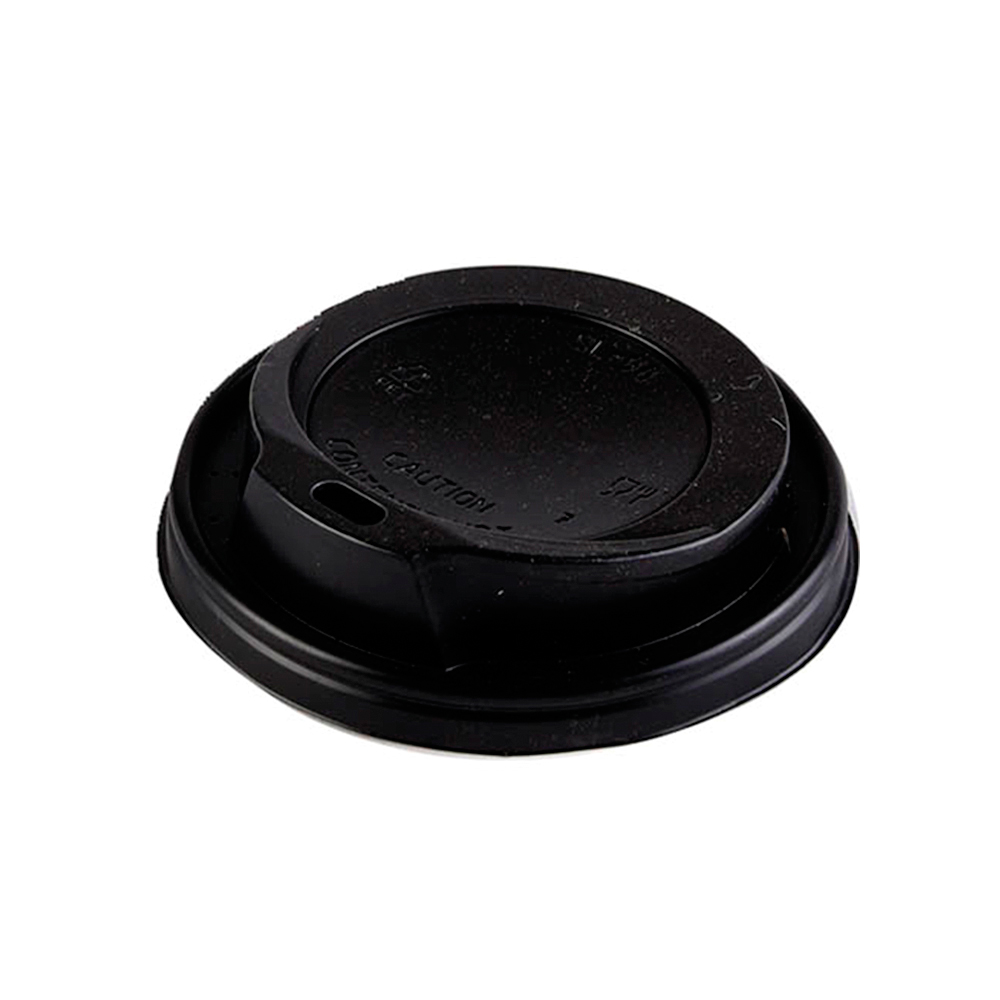ΚΑΠΑΚΙ ΠΙΠΙΛΑ ΜΑΥΡΟ ΓΙΑ ΠΟΤΗΡΙ ΧΑΡΤΙΝΟ 14oz - 16oz 100ΤΕΜ