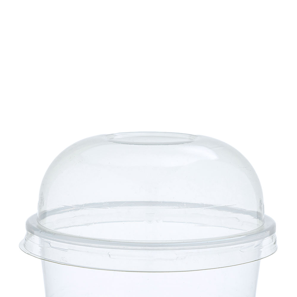 PET PROCESSION LID WITHOUT OPENING TRANSPARENT D95mm 100pcs