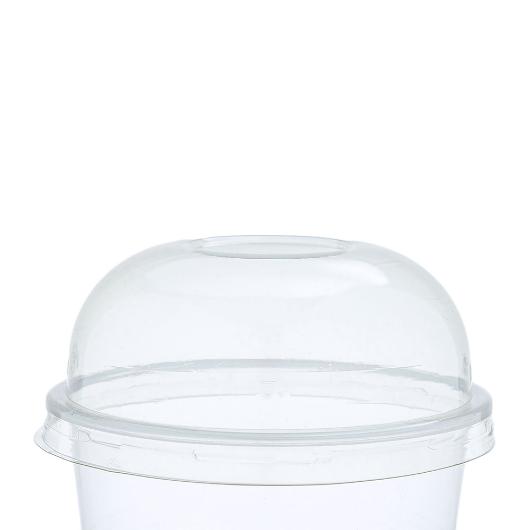 PET PROCESSION LID WITHOUT OPENING TRANSPARENT D95mm 100pcs